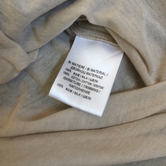 BARBARA BUI Silk top Black Nude Animal Print Layer - Picture 6 of 7